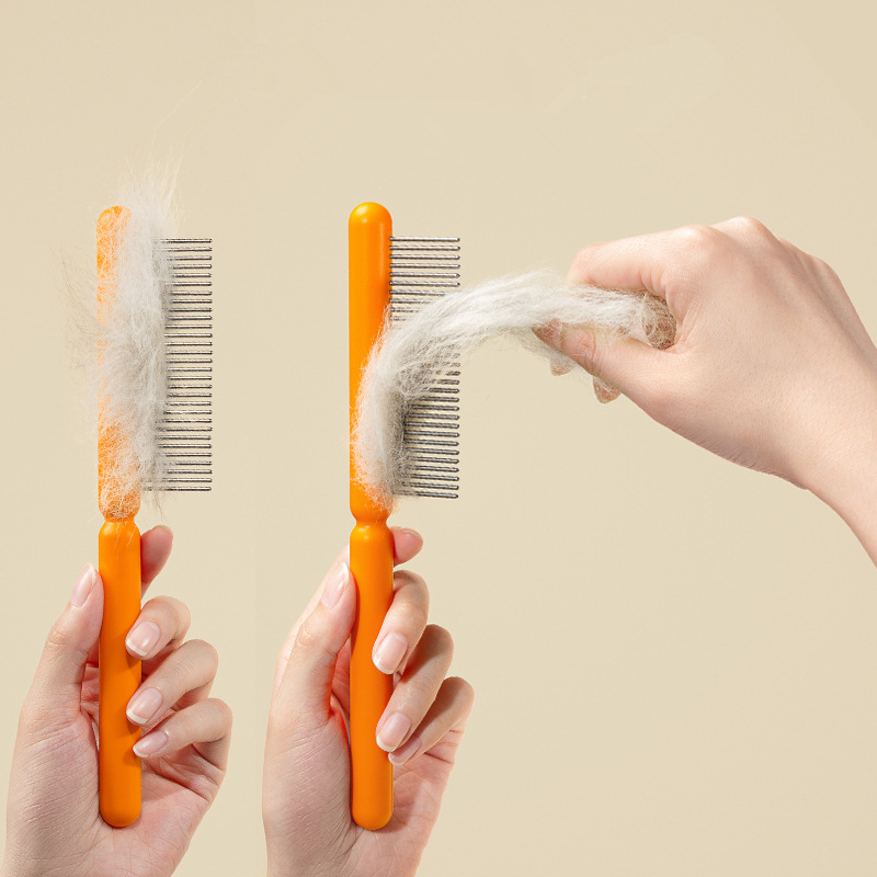 Pet Cat And Dog Dense Tooth Row Comb To Remove Floating Hair