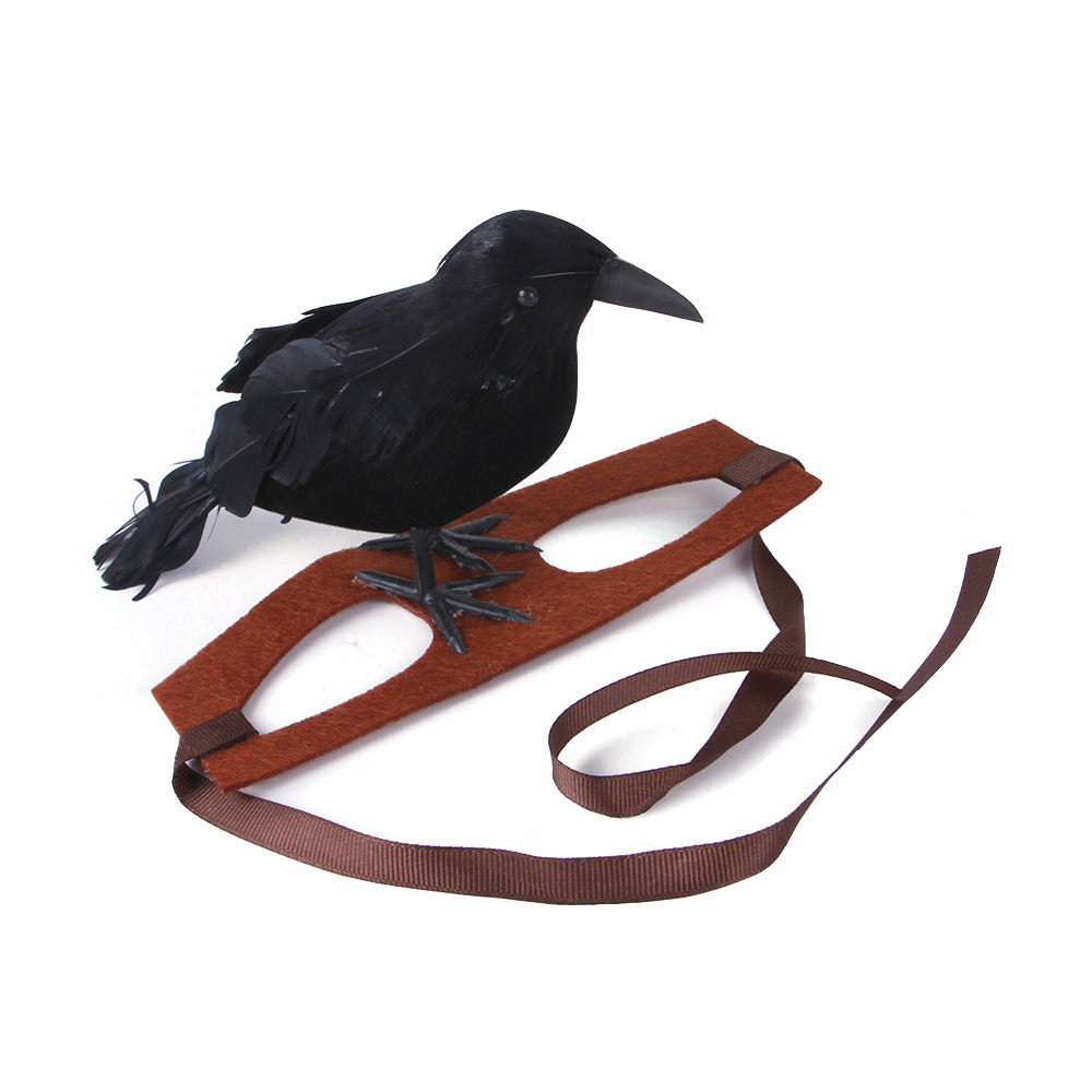 Raven Funny Decoration Cat Dress Headgear