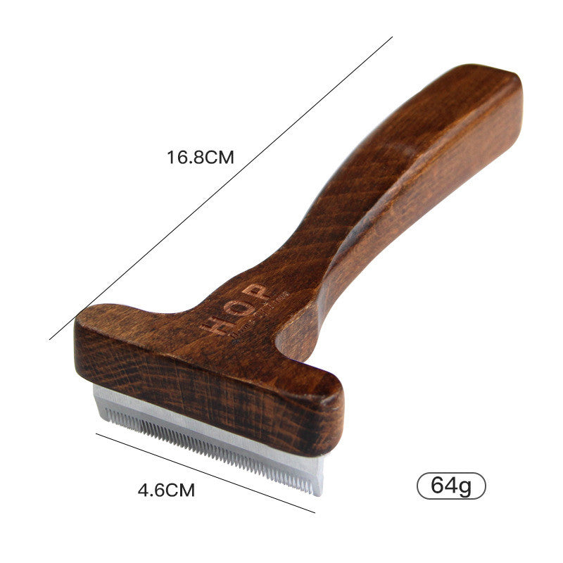 Pet Comb Solid Wood Antique To Remove Floating Hair