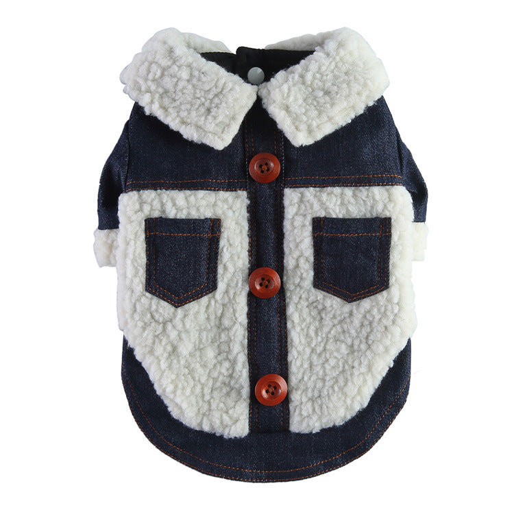 Winter Dog Cotton Padded Clothes Keep Warm