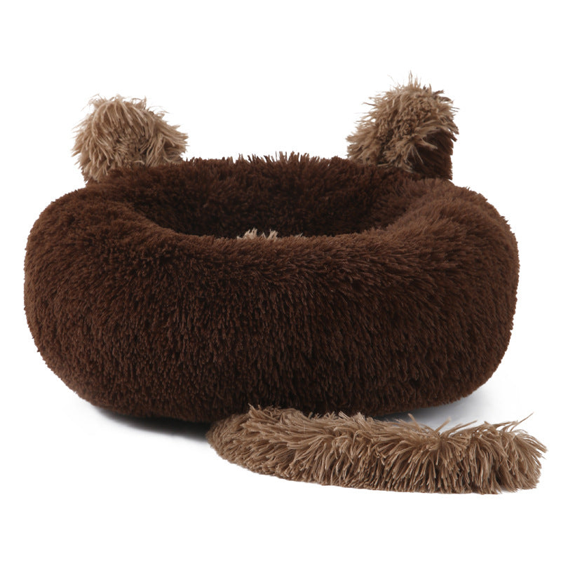 Rabbit Pet Nest Dog Bed In Winter