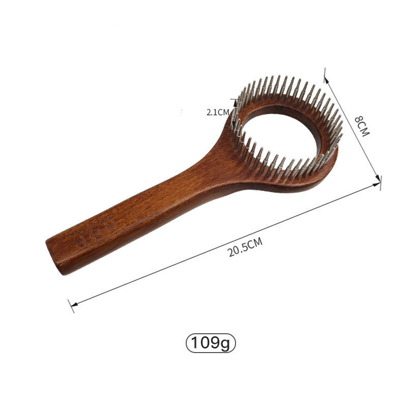 Pet Comb Solid Wood Antique To Remove Floating Hair