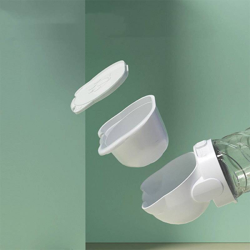 Three-purpose Pet Water Cup With Garbage Box