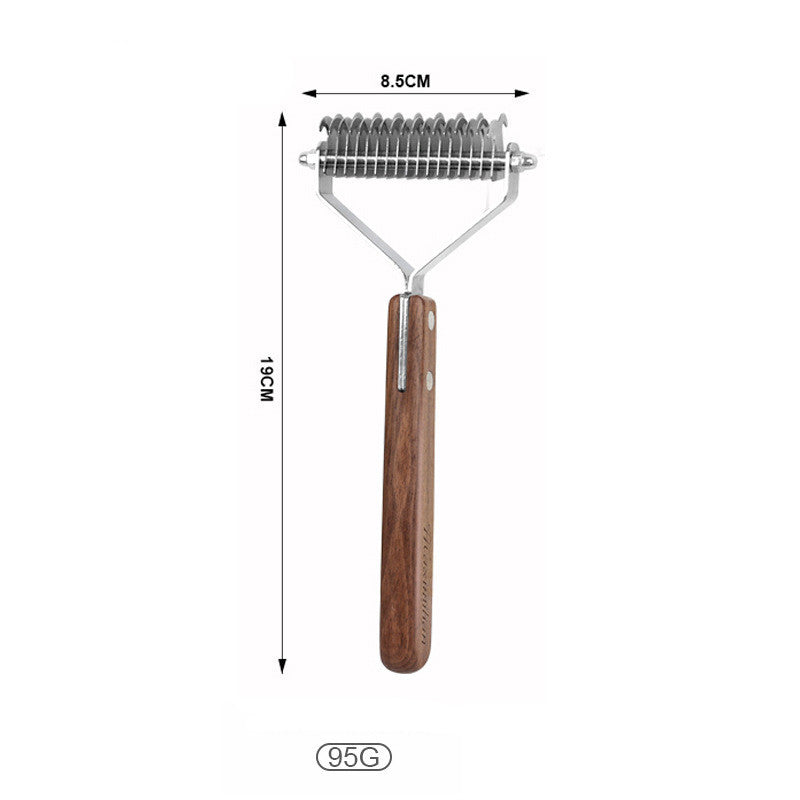 Pet Comb Solid Wood Antique To Remove Floating Hair